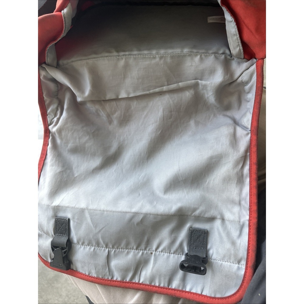Patagonia Messenger Bag Orange MINI-Half Mass Travel Adjust Multi-Pocket Outdoor - Picture 7 of 12
